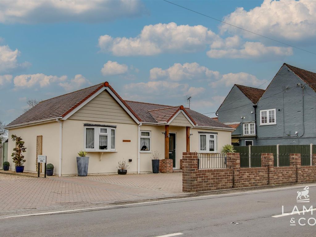 2 bed detached bungalow for sale in Frating Road, Great Bromley, Colchester CO7 Zoopla
