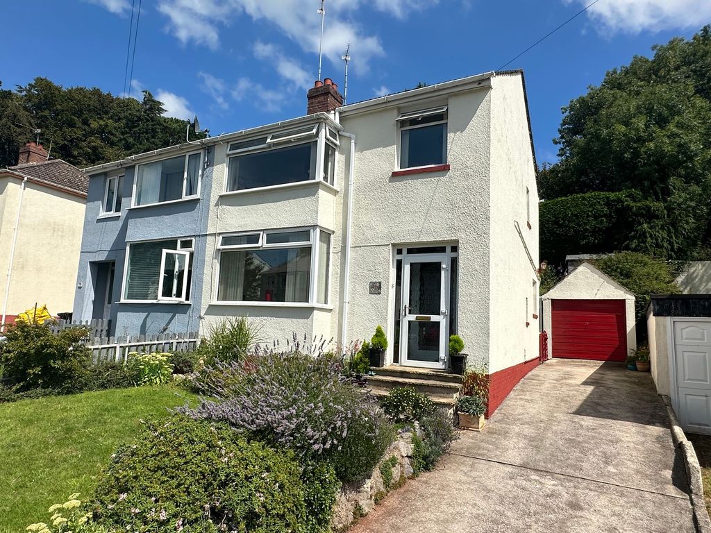 3 bed semidetached house for sale in Sherwell Valley Road, Torquay TQ2, £299,950 Zoopla