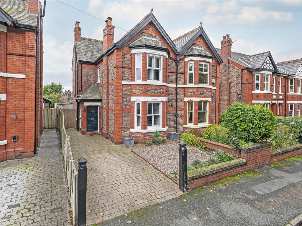 4 bed semidetached house for sale in Fairfield Road, Stockton Heath, Warrington WA4, £675,000