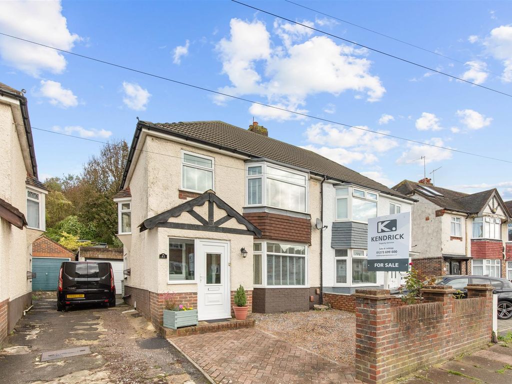 3 bed semidetached house for sale in Upper Bevendean Avenue, Brighton