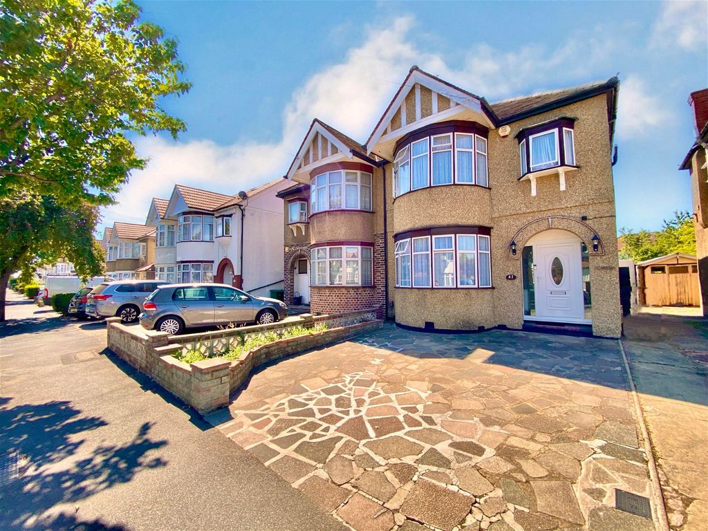 3 bed semidetached house for sale in Alveston Avenue, Kenton HA3, £