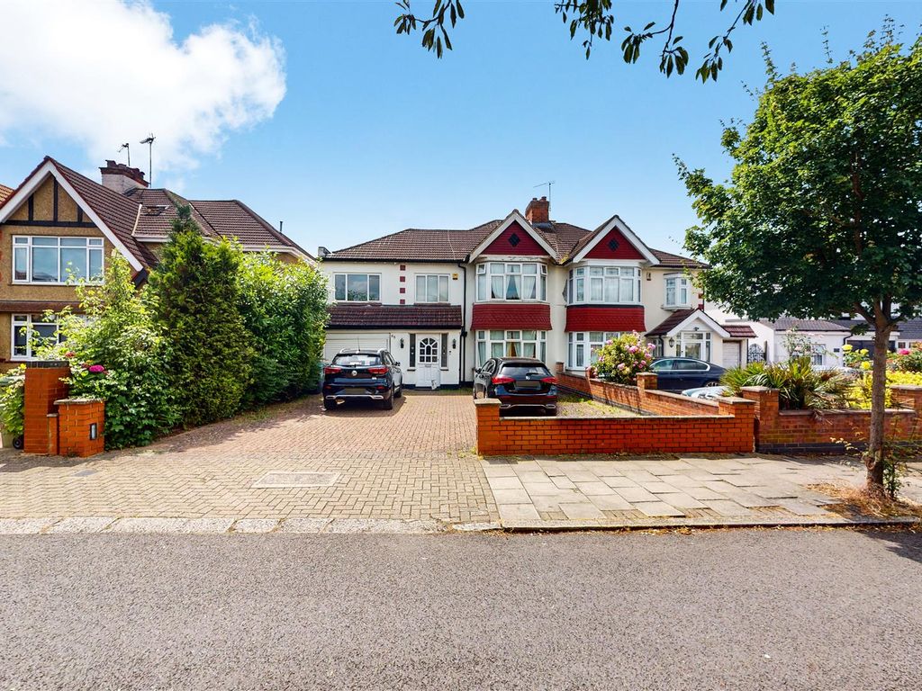 4 bed semidetached house for sale in Kingsway, Wembley, Middlesex HA9