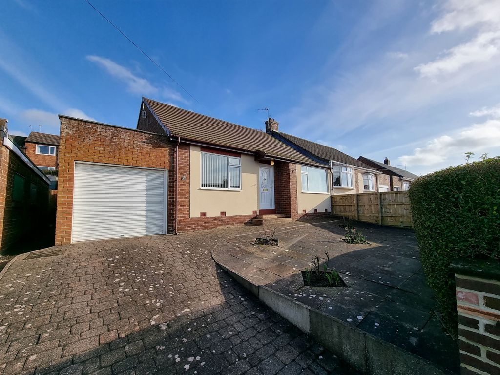 2 bed bungalow for sale in Pleasant View, Bridgehill, Consett DH8, £