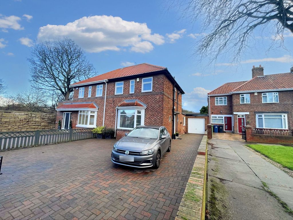 3 bed semidetached house for sale in Harton House Road, South Shields