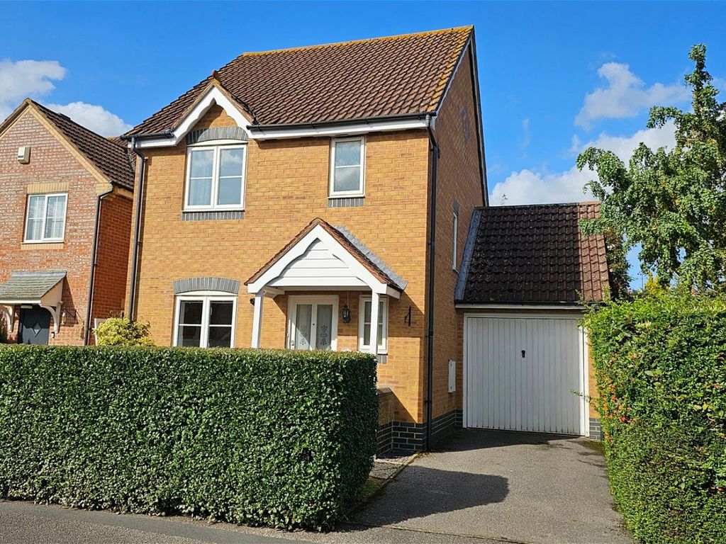 3 bed detached house for sale in Harebell Drive, Thatcham RG18, £