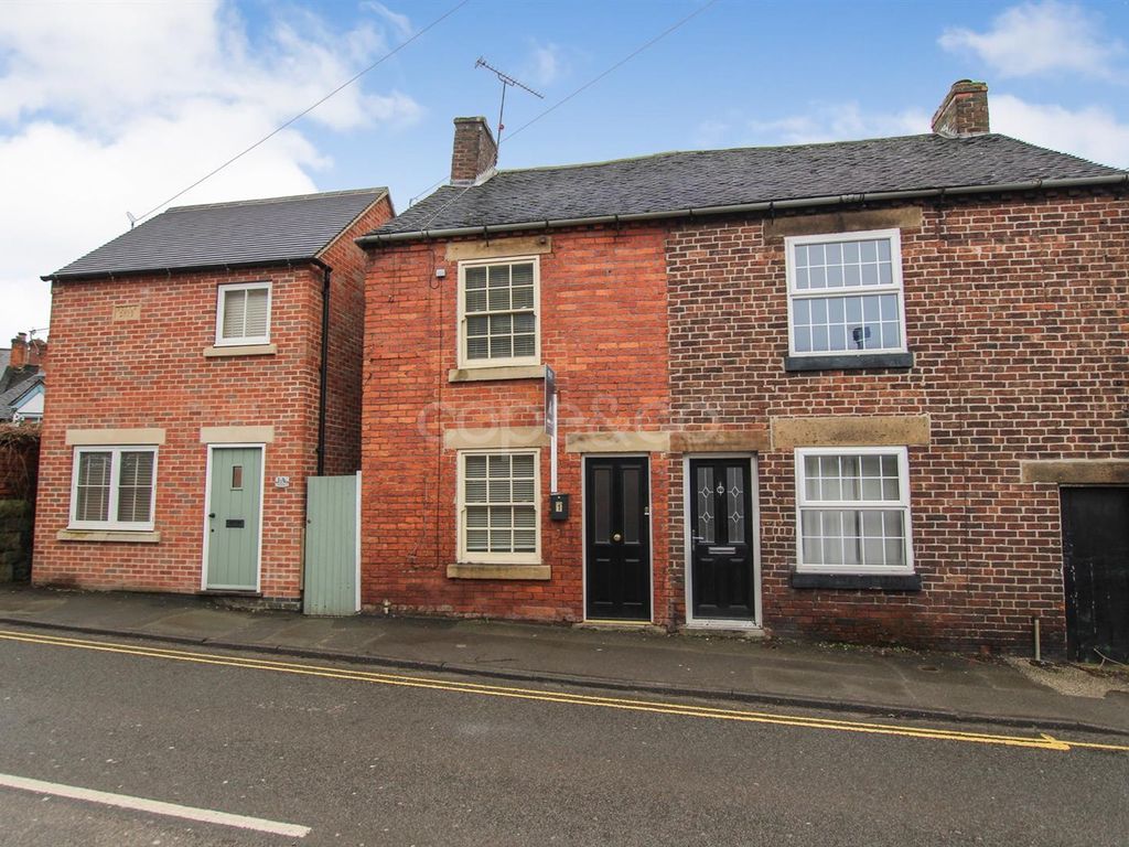 2 bed semidetached house for sale in New Road, Belper, Derbyshire DE56