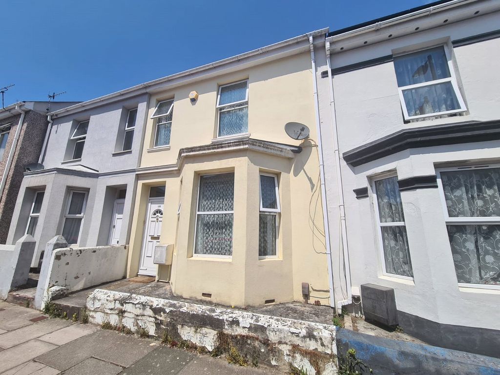 3 bed terraced house for sale in Grenville Road, Plymouth, Devon PL4