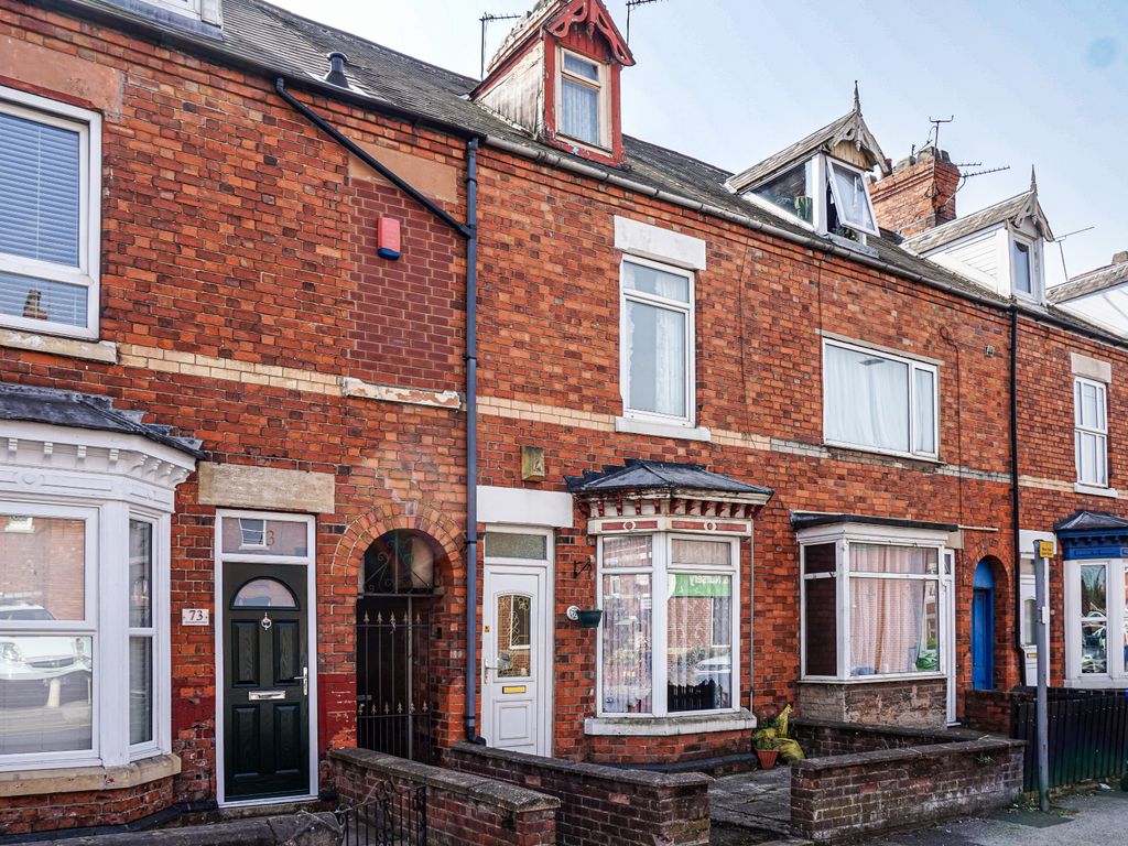 3 bed terraced house for sale in Newcastle Avenue, Worksop S80, £85,000