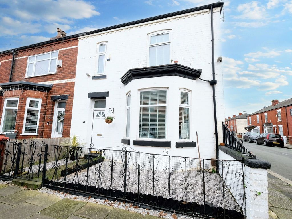 3 bed terraced house for sale in Thorp Street, Eccles M30, £210,000