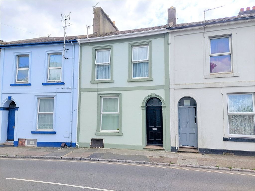 3 bed town house for sale in Upton Road, Torquay TQ1, £125,000 Zoopla