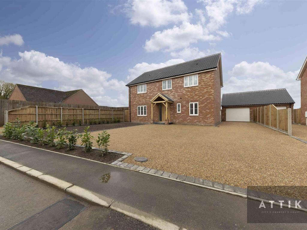 New home, 3 bed detached house for sale in Gaskin Way, Attleborough
