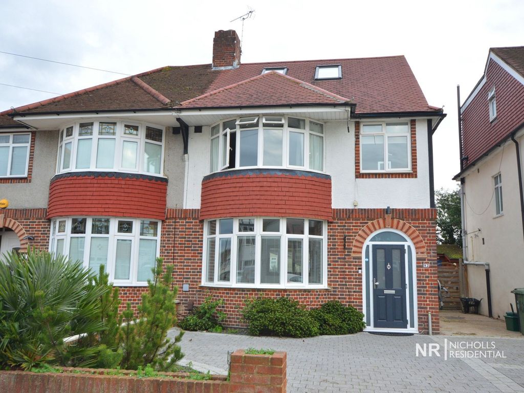 5 bed semidetached house for sale in Station Avenue, West Ewell