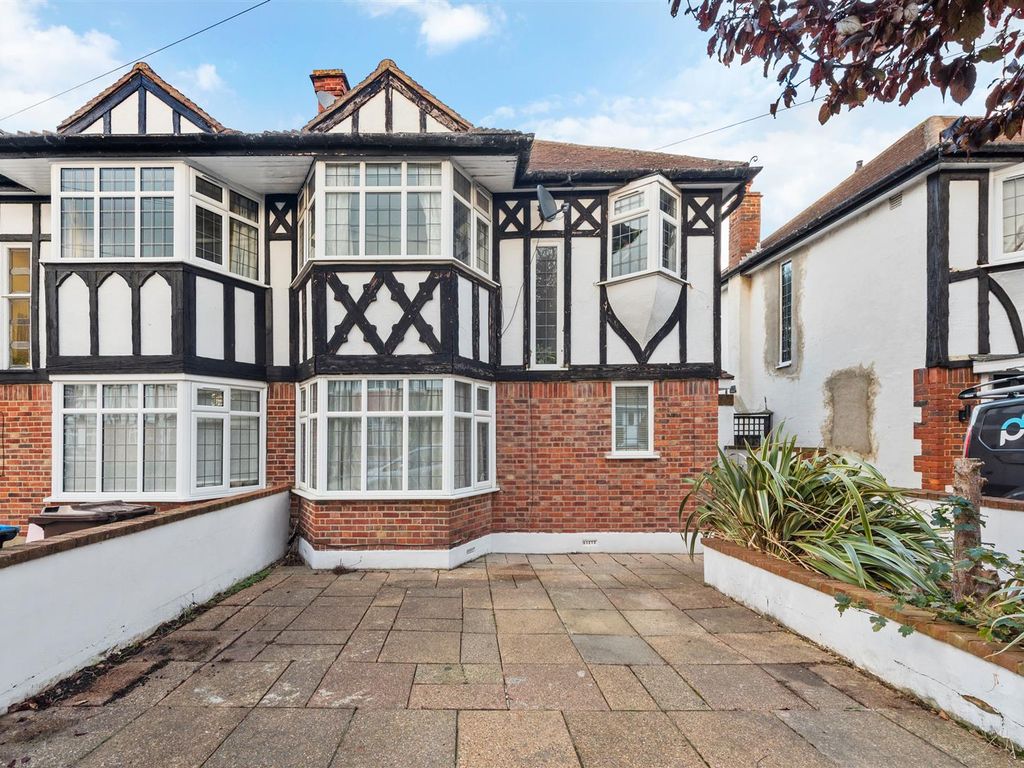 3 bed end terrace house for sale in Cardinal Avenue, Morden SM4, £