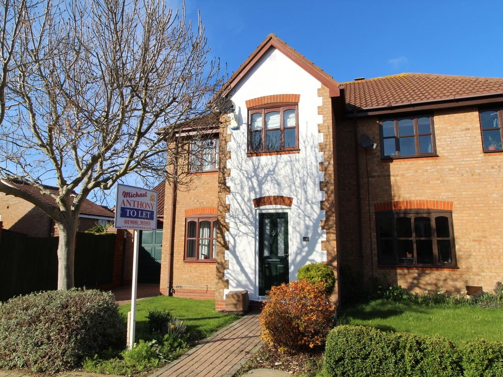 3 bed semidetached house to rent in Porthcawl Green, Tattenhoe, Milton