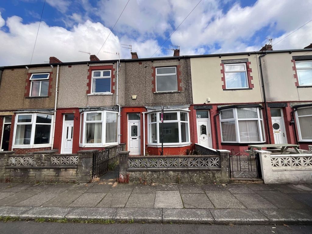 2 bed terraced house for sale in Rydal Street, Burnley BB10, £90,000