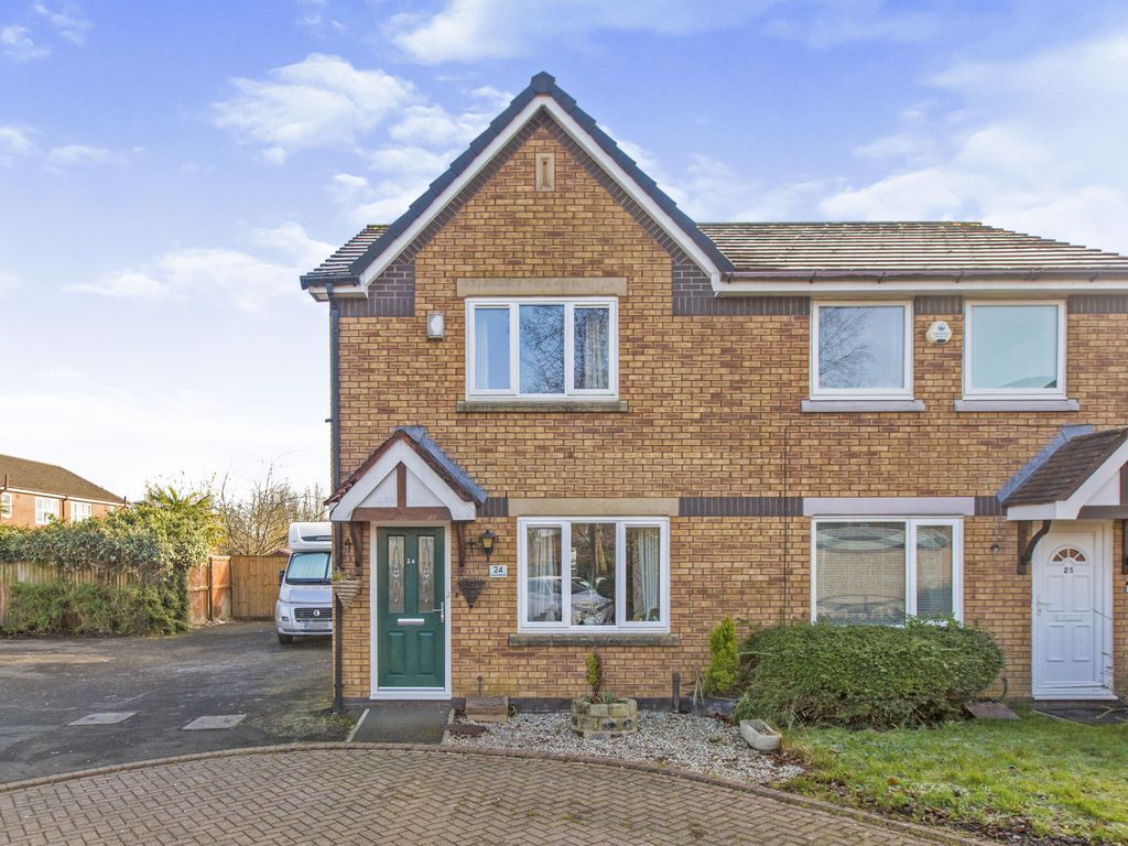 2 bed semidetached house for sale in Copper Beeches, Penwortham