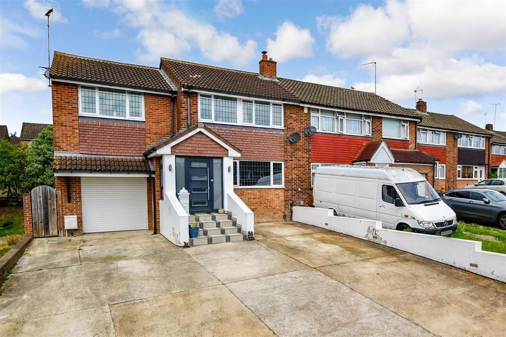 4 bed semidetached house for sale in Wessex Drive, Erith, Kent DA8, £