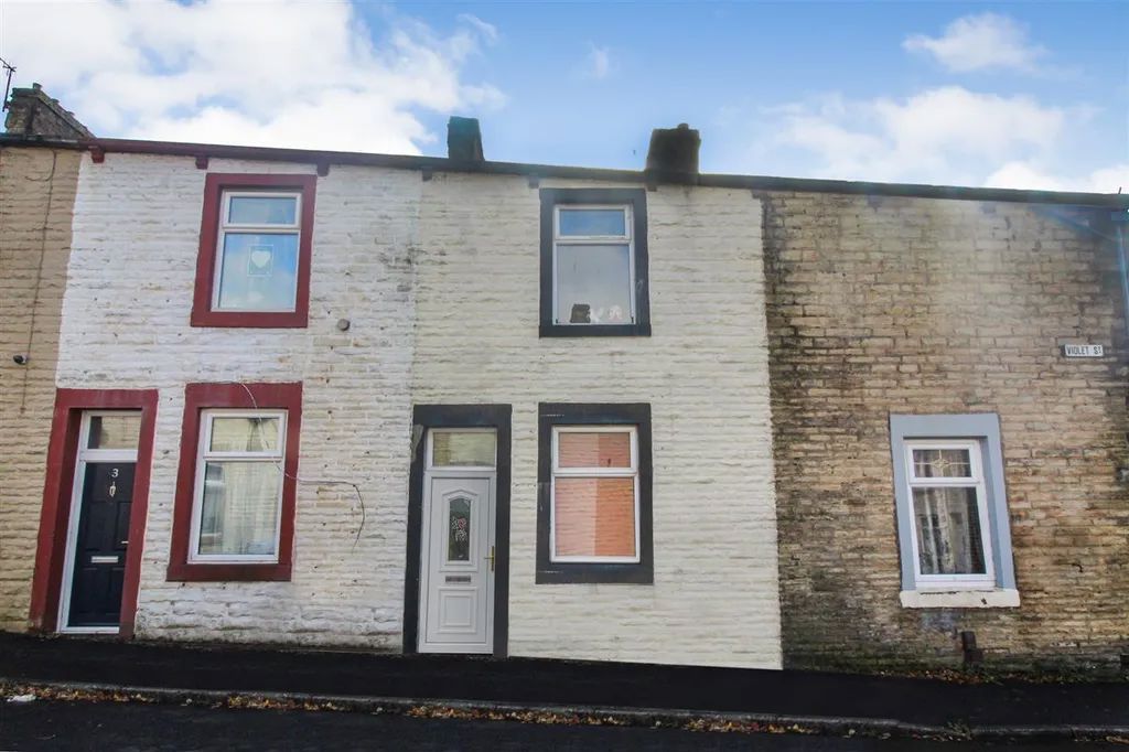 2 bed terraced house for sale in Violet Street, Burnley BB10, £50,000