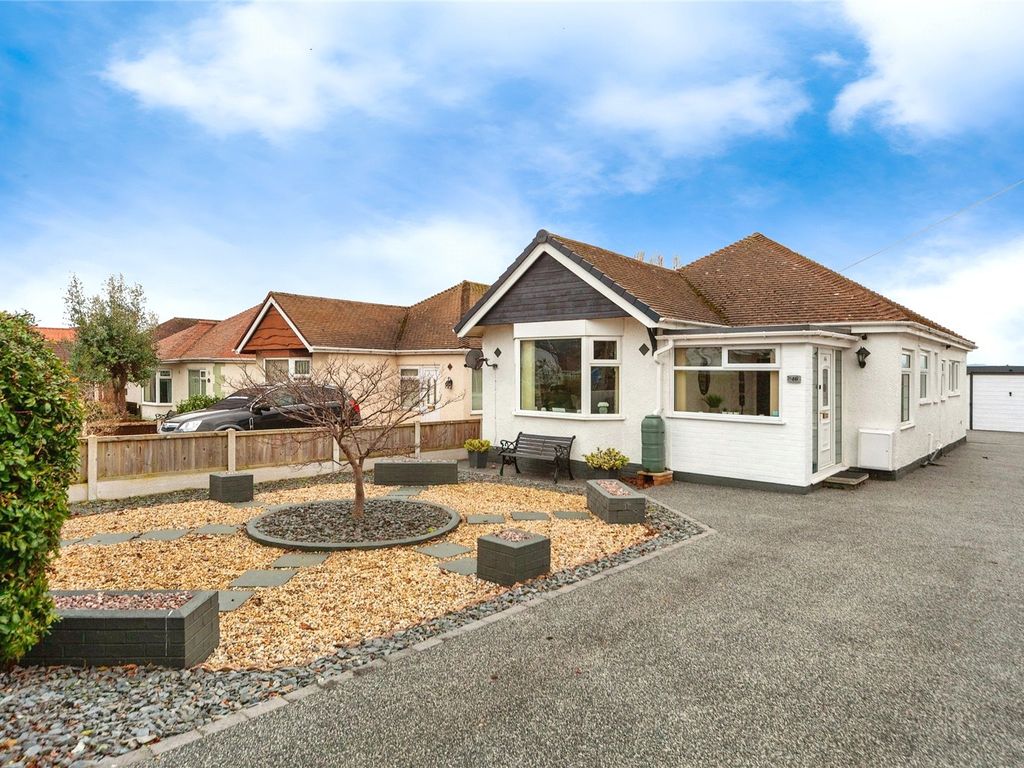 3 bed bungalow for sale in Ffordd Penrhwylfa, Prestatyn, Denbighshire