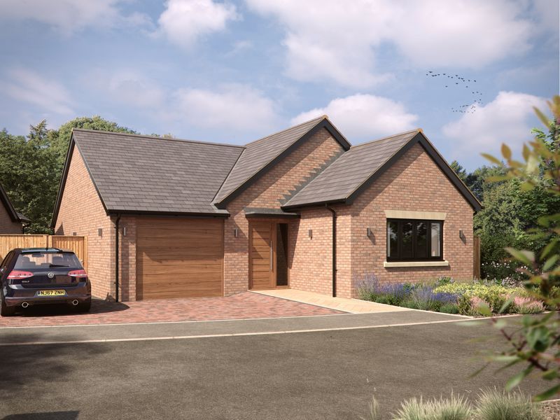 New home, 2 bed detached bungalow for sale in Main Road, Norton In Hales, Market Drayton TF9
