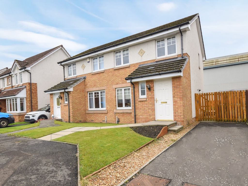 3 bed semidetached house for sale in Grainger Way, Motherwell ML1, £