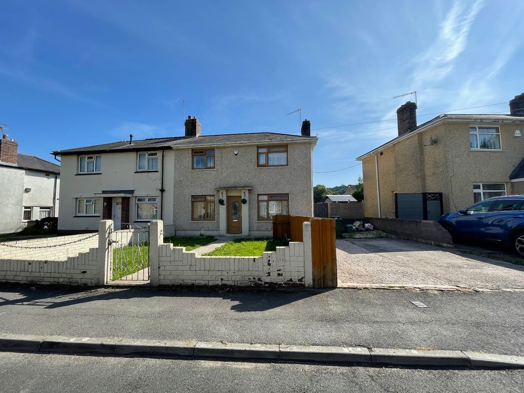 4 bed semidetached house for sale in Ceiriog Crescent, Pontypridd CF37