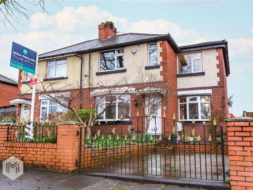 3 bed semidetached house for sale in Parkfield Avenue, Farnworth
