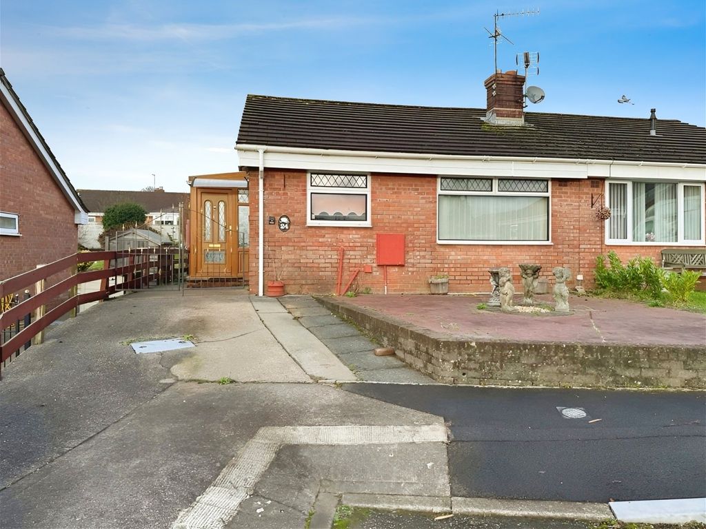 2 bed semidetached bungalow for sale in Maes Y Siglen, Glenfields