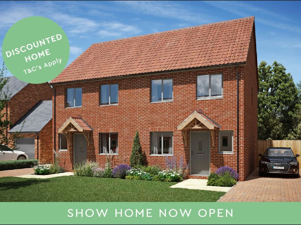 New home, 2 bed terraced house for sale in Rotherby Manor, Frisby On