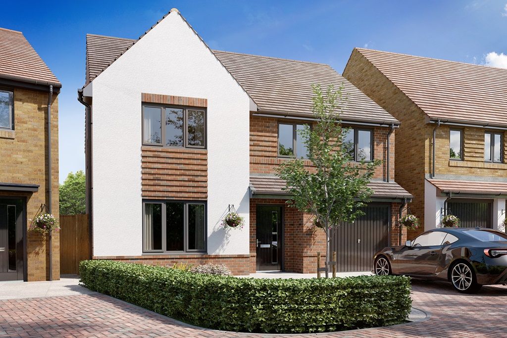 New home, 4 bed detached house for sale in "The Wortham Plot 32" at