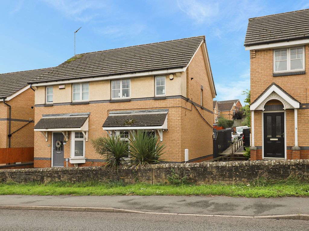 2 bed semidetached house for sale in Rose Hill Close, Mosborough S20