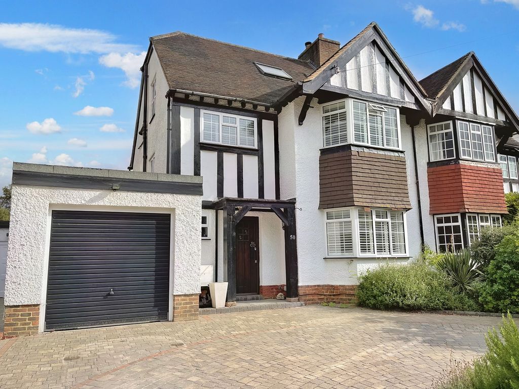 4 bed semidetached house for sale in Manor Way, Petts Wood, Orpington