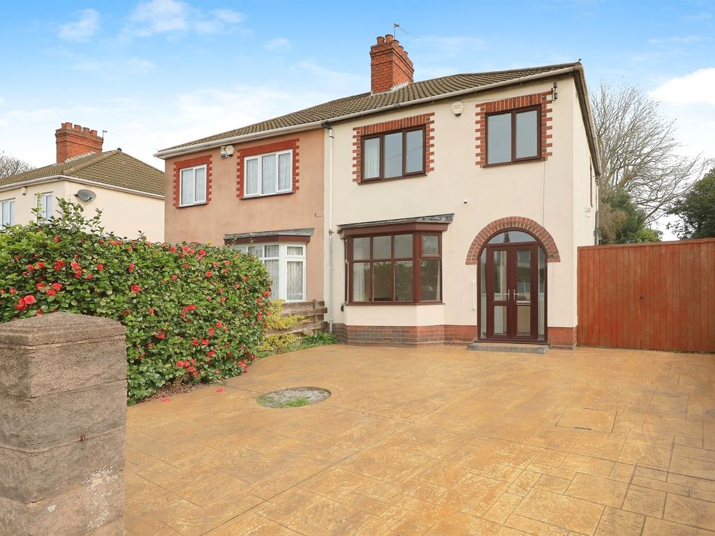3 bed semidetached house for sale in Dudley Street, Bilston WV14, £