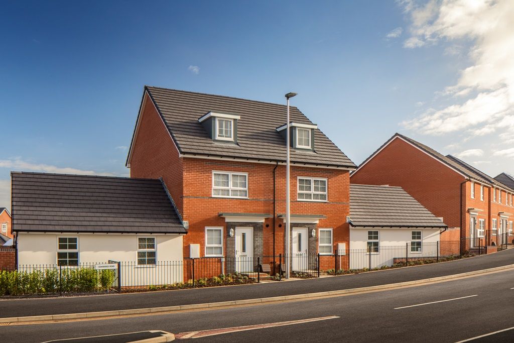 New home, 4 bed semidetached house for sale in "Kingsville" at Celyn