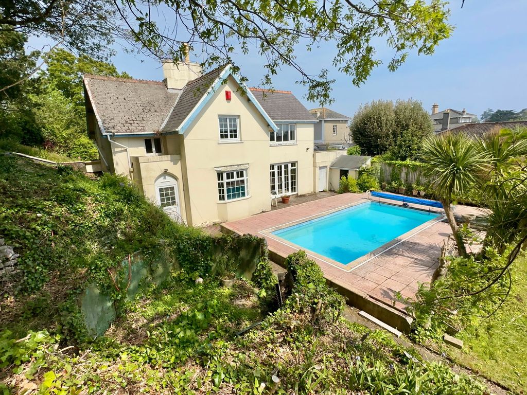 3 bed detached house for sale in Vane Hill Road, Torquay TQ1, £400,000