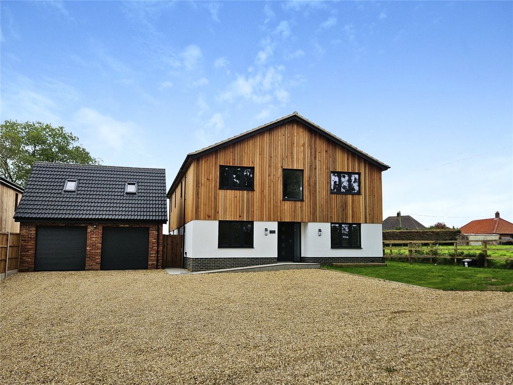 New home, 4 bed detached house for sale in Rectory Road, Rockland All