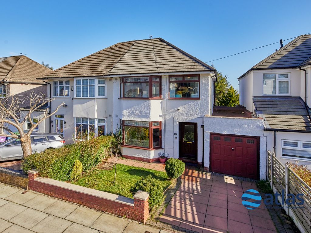3 bed semidetached house for sale in South Road, Childwall