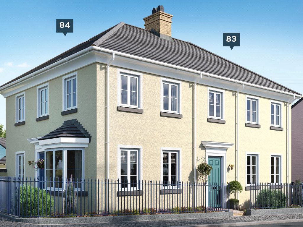 New home, 2 bed semidetached house for sale in Quintrell Road, Newquay