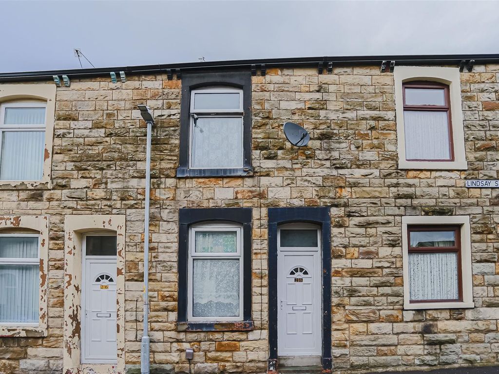 2 bed terraced house for sale in Lindsay Street, Burnley BB11, £55,000