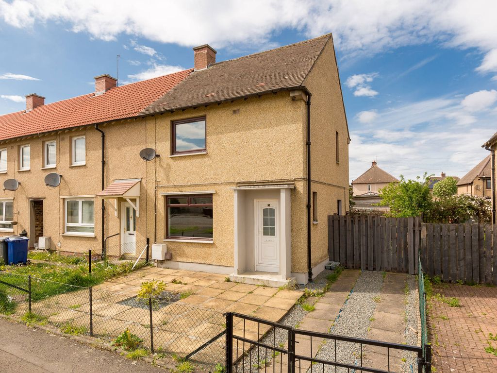 2 bed end terrace house for sale in Dryden View, Loanhead EH20, £
