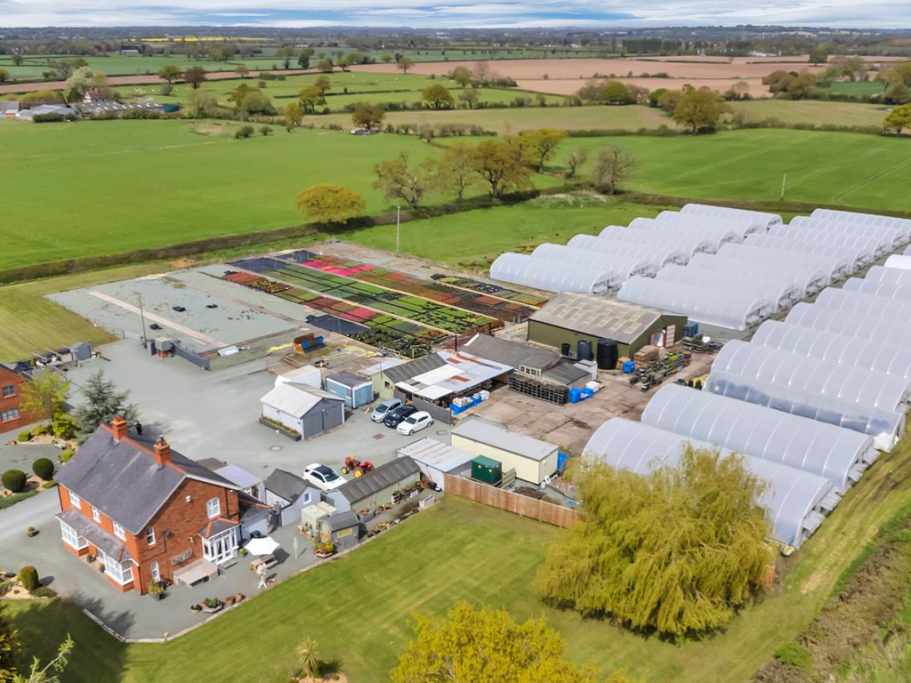 8 bed detached house for sale in Homedene Farm Nurseries, Aston, Wem