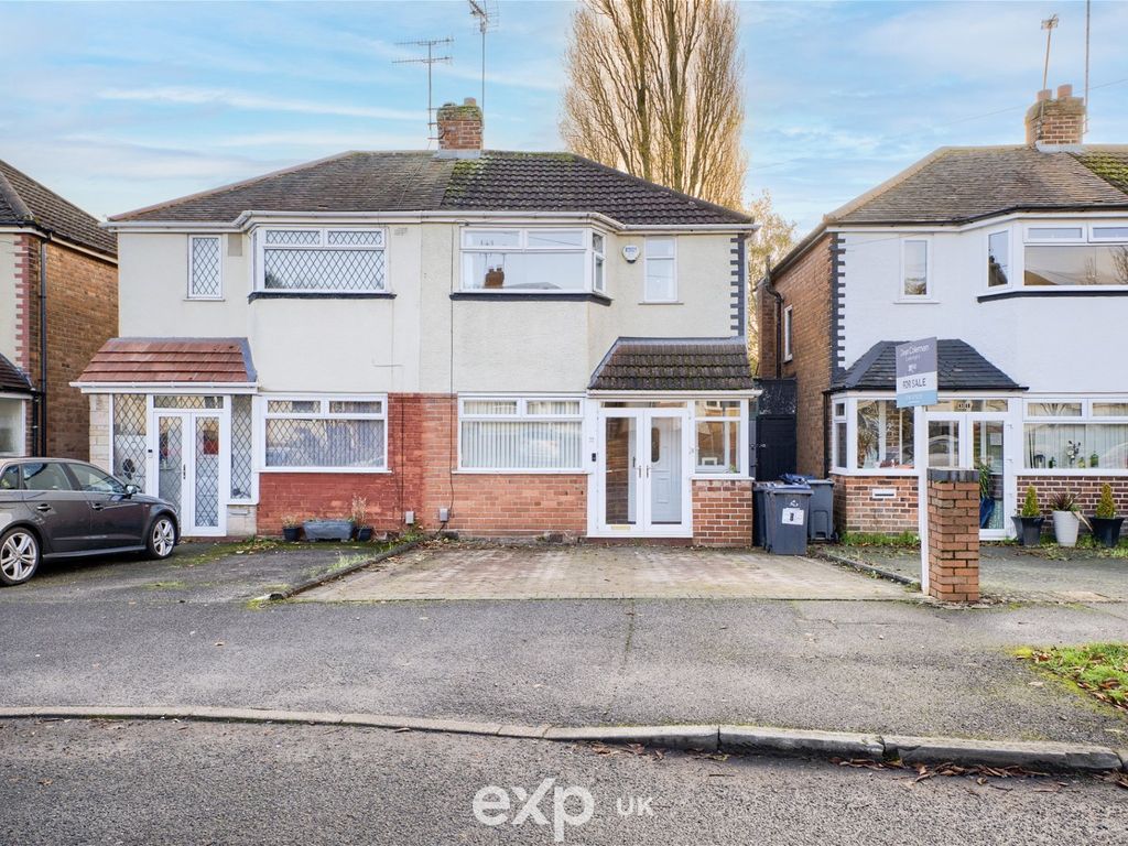 2 bed semidetached house for sale in Lower White Road, Quinton B32, £