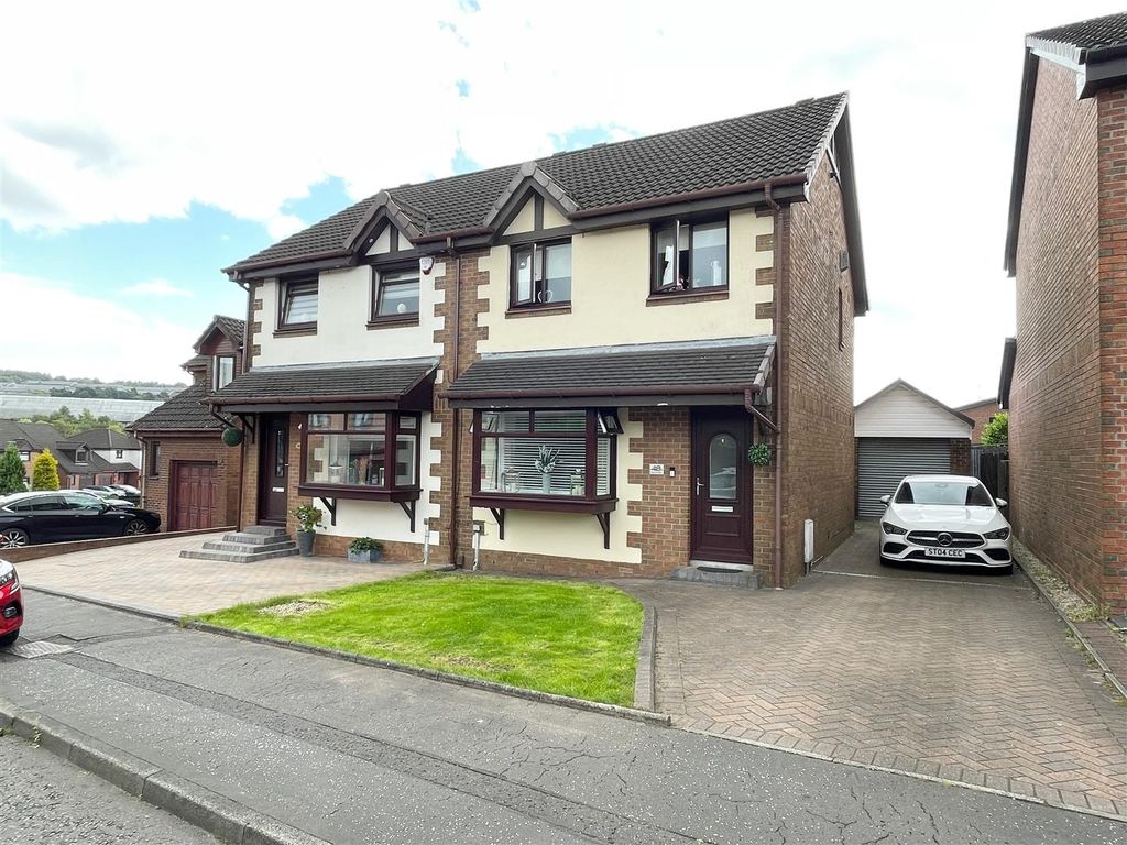 3 bed semidetached house for sale in Kiltarie Crescent, Airdrie