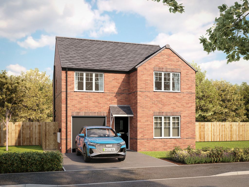 New home, 4 bed detached house for sale in "The Wentbridge" at Heath