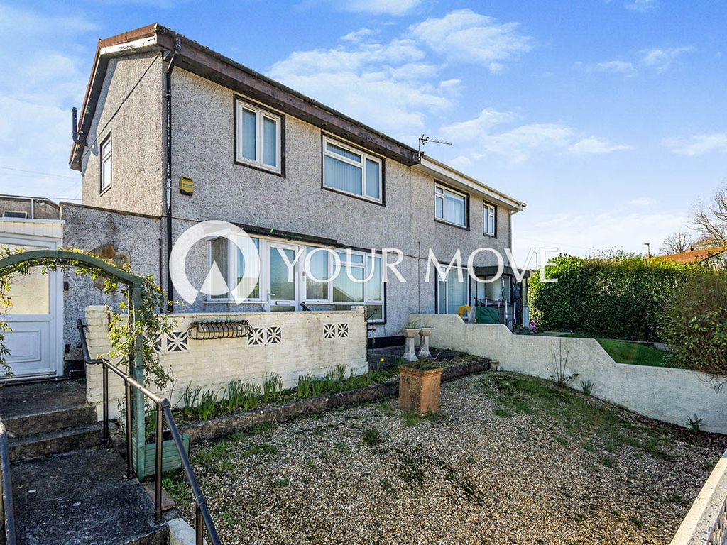 3 bed semidetached house for sale in Cobbett Road, Plymouth, Devon PL5