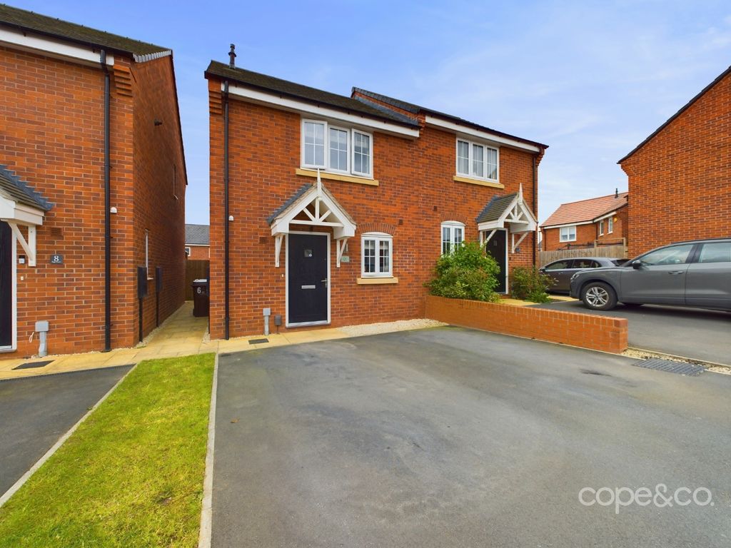 2 bed semidetached house for sale in Sage Court, Mickleover, Derby