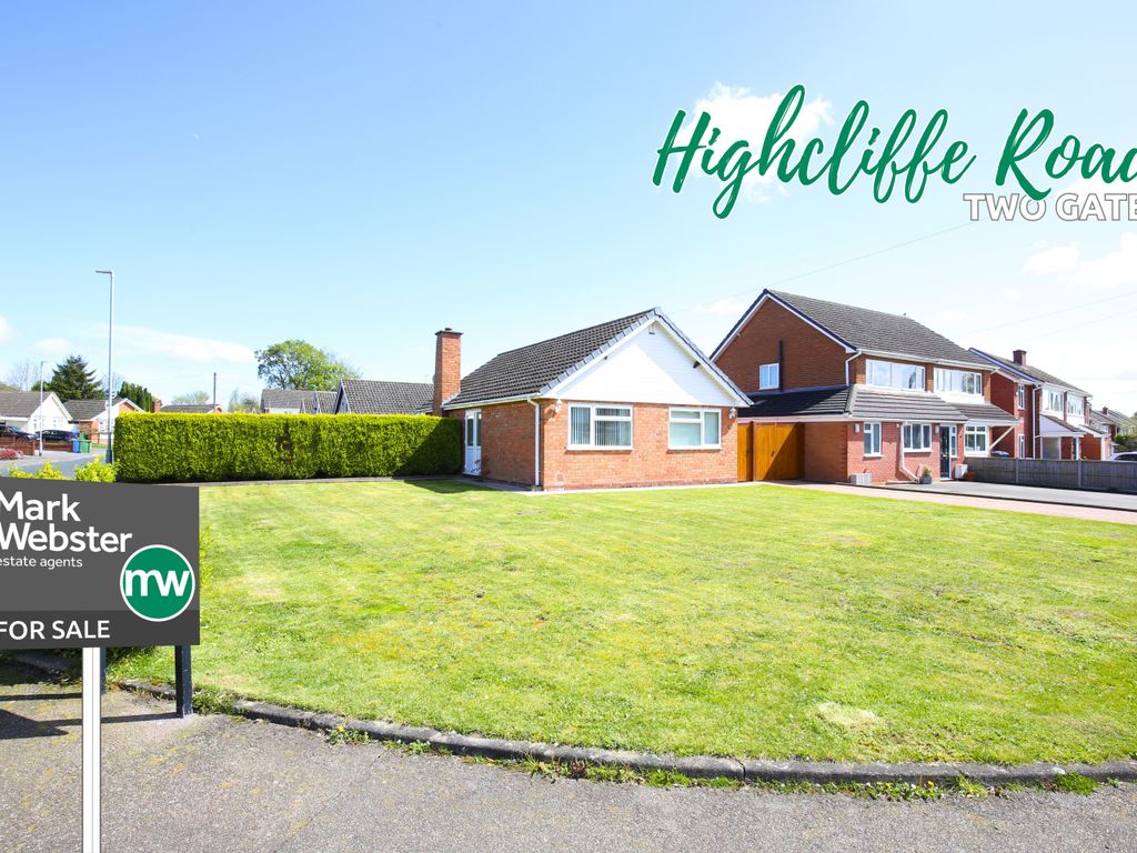 2 bed detached bungalow for sale in Highcliffe Road, Two Gates