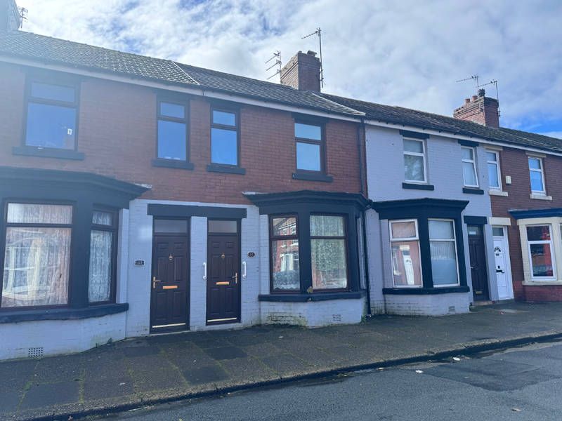 3 bed terraced house for sale in Belmont Road, Fleetwood FY7, £99,950