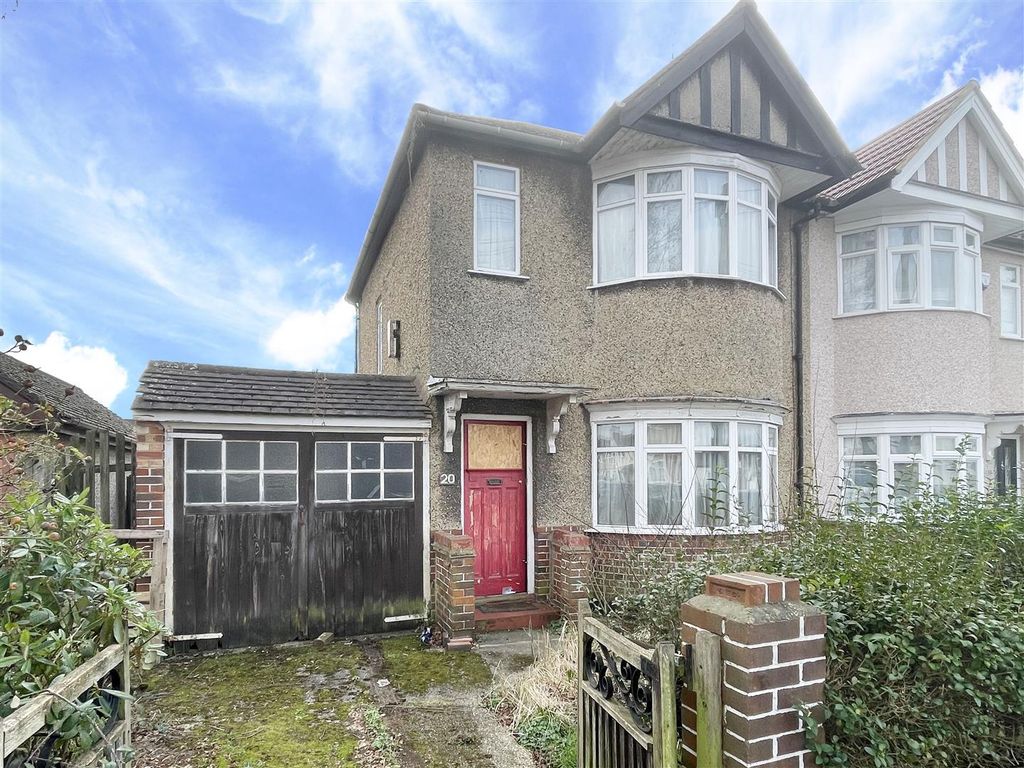 2 bed end terrace house for sale in Seaton Gardens, Ruislip HA4, £