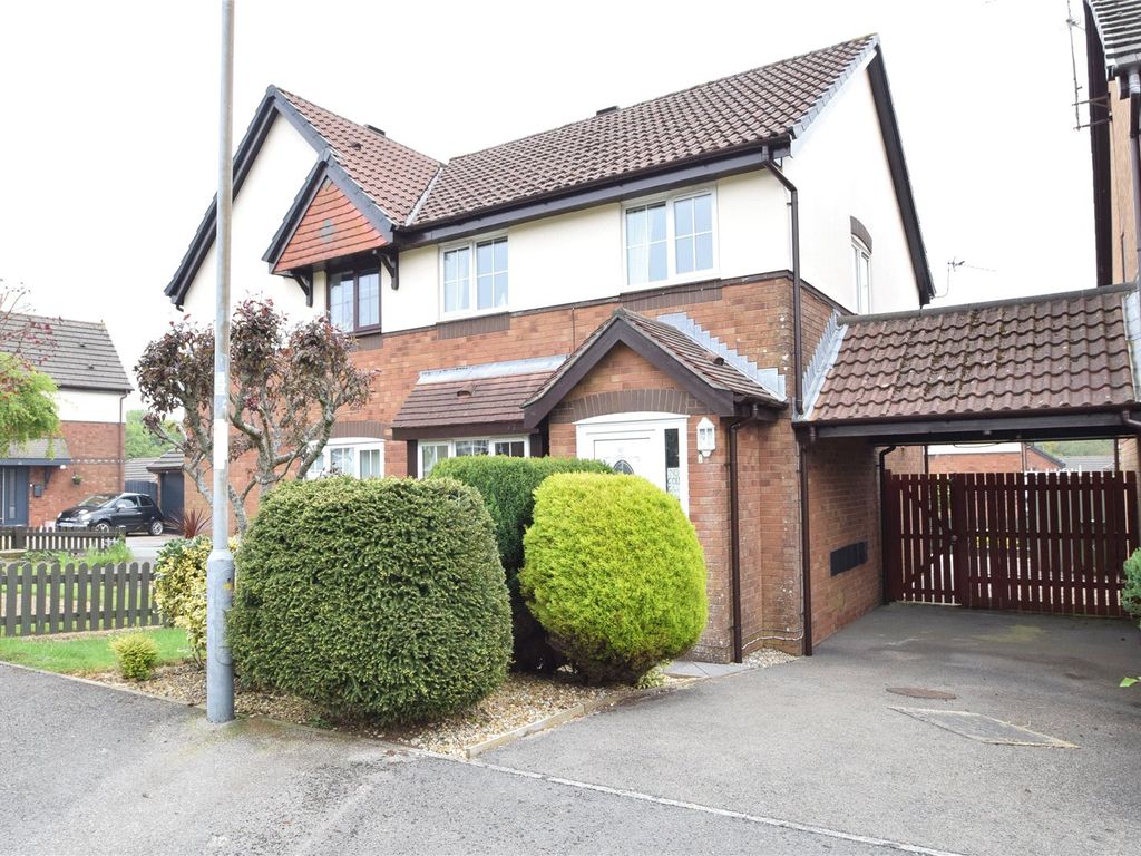 3 bed semidetached house for sale in Hendre Court, Henllys, Cwmbran